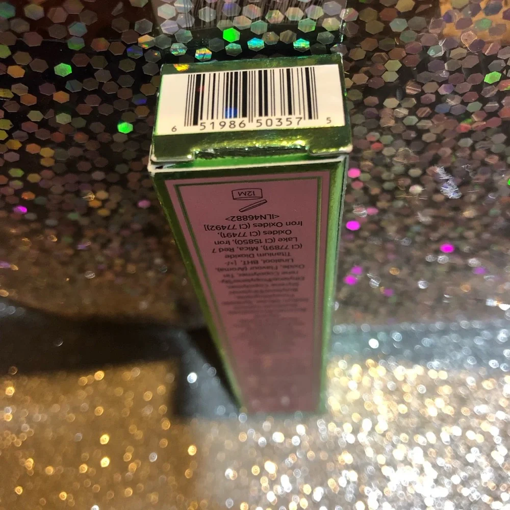 BNIB! Too Faced Juicy Fruits Watermelon Candy Finish Lip Gloss in Bump & Rind 🍉